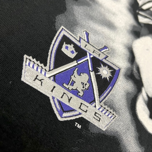 *SOLD!* Rare Vintage 90s NHL Deadstock LA Kings Savvy Hockey T-Shirt - Picture 13 of 13